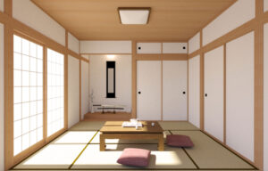 展示場接客のポイント・・・畳コーナー