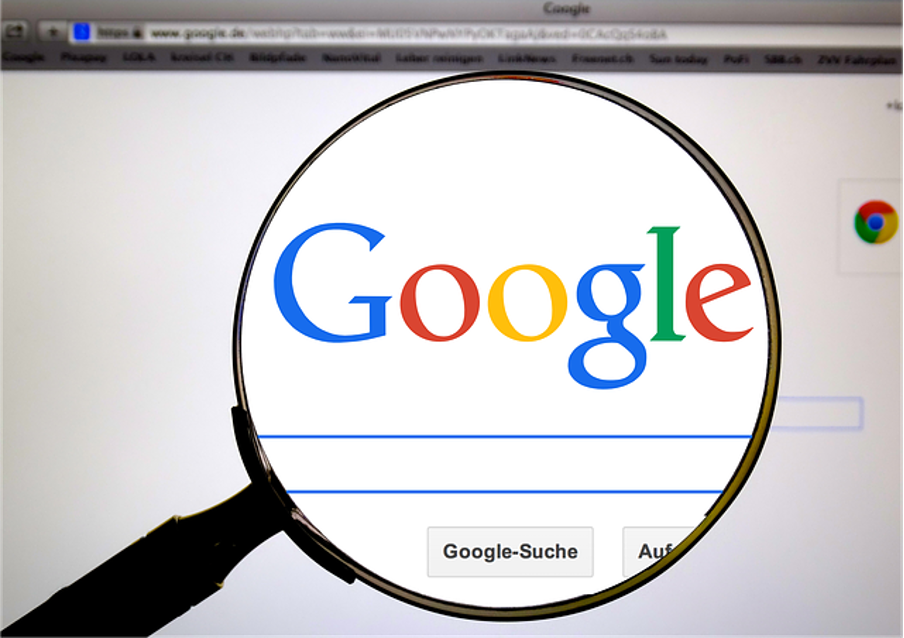 google,画面,パソコン