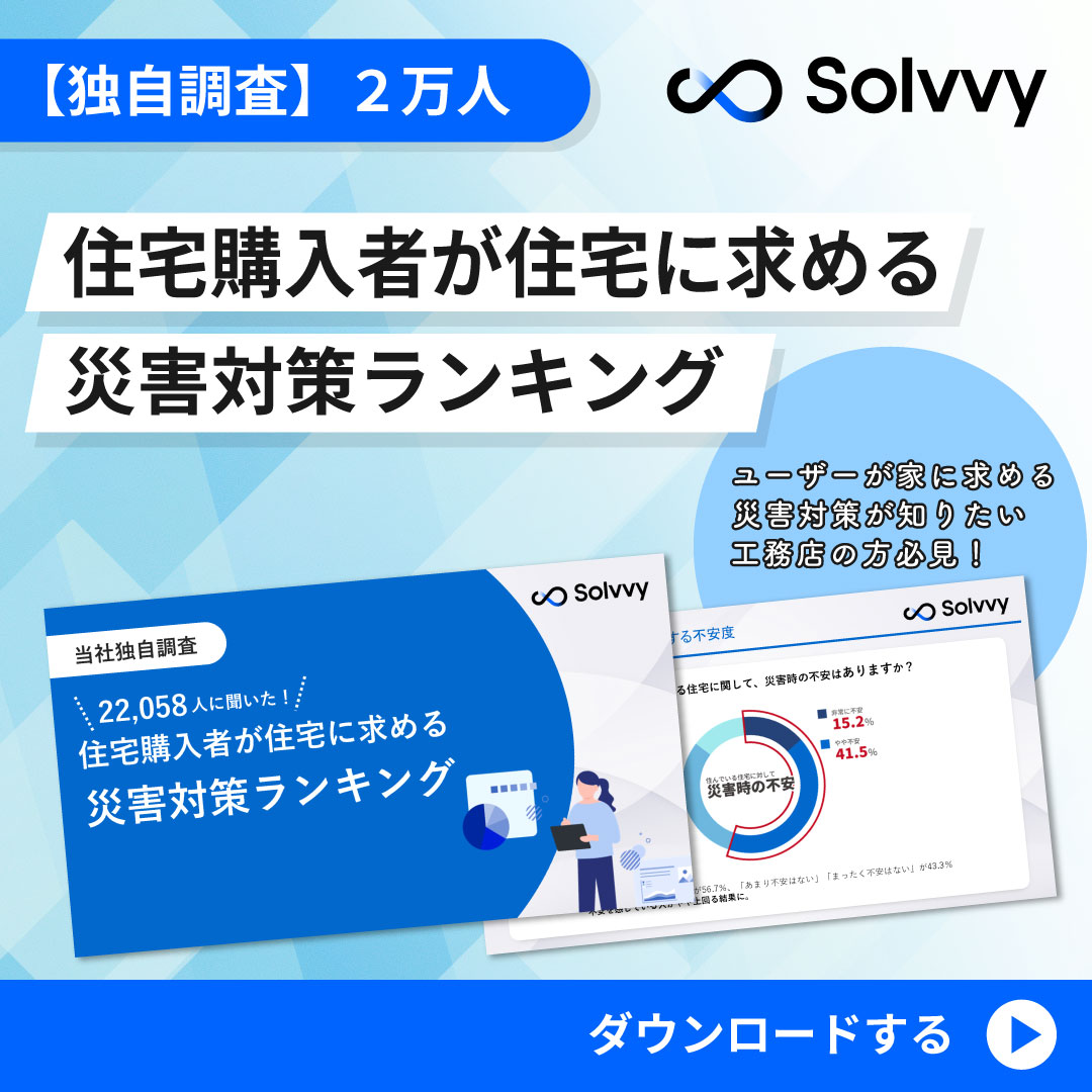 住宅購入者が住宅に求める災害対策ランキング
